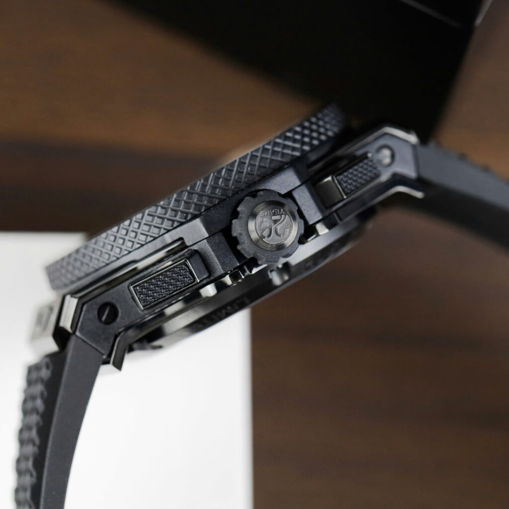 Đồng hồ Hublot Rep 11 Big Bang 20th Anniversary Chronograph vỏ gốm đen nhà máy BBA 43mm (2)