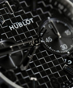 Đồng hồ Hublot Rep 11 Big Bang 20th Anniversary Chronograph vỏ gốm đen nhà máy BBA 43mm (2)