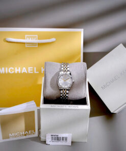 Đồng hồ Michael Kors Petite Lexington MK4740 demi vàng gold like auth 26mm