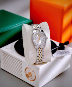 Đồng hồ Michael Kors Petite Lexington MK4740 demi vàng gold like auth 26mm