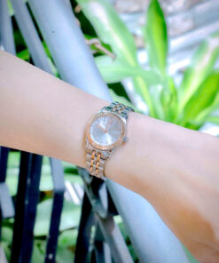 Đồng hồ Michael Kors Petite Lexington MK4817 demi cọc số đính đá like auth 26mm