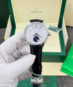 Đồng hồ Rolex Cellini Moonphase Replica11 cao cấp nhất máy Thuỵ Sỹ 39mm (4)