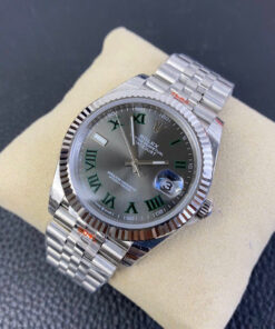 Đồng hồ Rolex Datejust Wimbledon nam máy nhật giá rẻ fake cao cấp 36 - 41mm