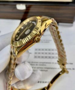 Đồng hồ Rolex Day-Date vàng gold nam máy cơ Nhật giá rẻ fake cao cấp 36-40mm