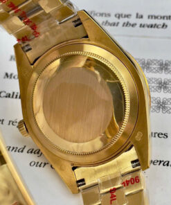 Đồng hồ Rolex Day-Date vàng gold nam máy cơ Nhật giá rẻ fake cao cấp 36-40mm