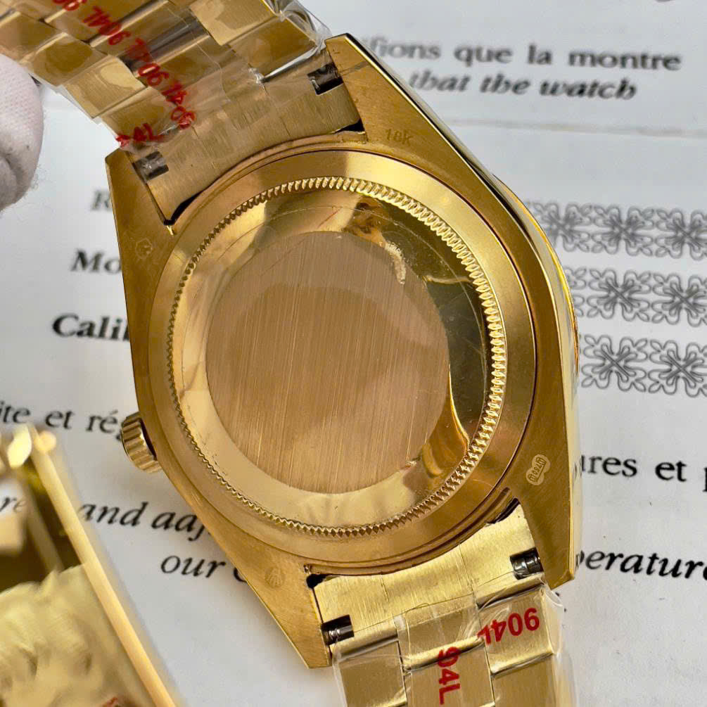 Đồng hồ Rolex Day-Date vàng gold nam máy cơ Nhật giá rẻ fake cao cấp 36-40mm (7) Đồng hồ Rolex Day-Date vàng gold nam máy cơ Nhật giá rẻ fake cao cấp 36-40mm