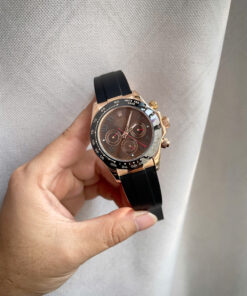Đồng hồ Rolex Daytona Cosmograph nam mặt chocolate cọc số học trò fake 11 40mm