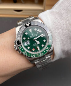 Đồng hồ Rolex GMT Master II 126729VTNR mặt số xanh lá cây Replica cao cấp nhất 40mm (5)