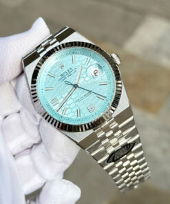 Đồng hồ Rolex Land - Dweller replica 11 cao cấp nam mặt xanh băng (1)