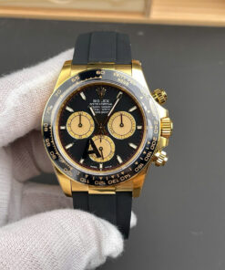 Đồng hồ Rolex Rep 11 Cosmograph Daytona 126518LN mặt số đen vàng 40mm (7)