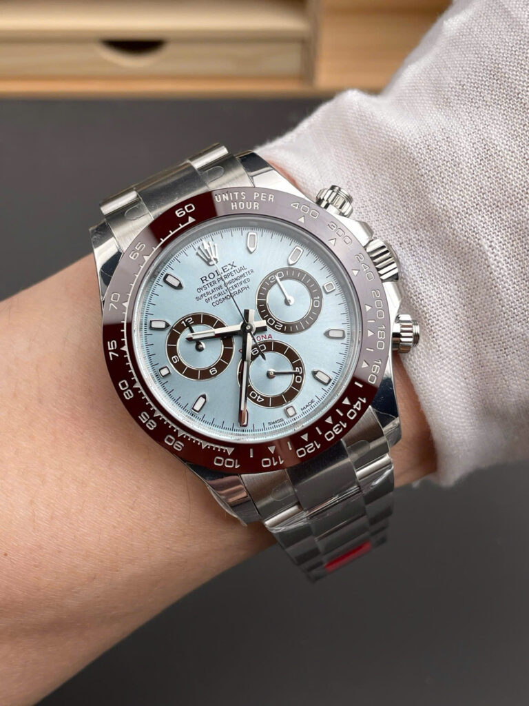 Đồng hồ Rolex Replica11 Cosmograph Daytona 116506 mặt xanh băng xưởng VS 40mm (2)