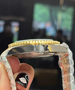 Đồng hồ Rolex nam GMT - Master II dây kim loại demi máy cơ nhật fake 11 41mm