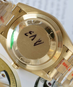 Đồng hồ Rolex nam Replica 11 Day-Date 228238 mặt vàng champagne xưởng GM 40mm (2)