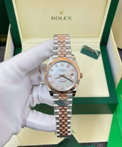 Đồng hồ Rolex nam rep 11 DateJust 126331 mặt xà cừ nhà máy Clean cao cấp nhất 41mm (7)