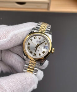 Đồng hồ nữ Rolex Lady-Datejust 279163-0024 máy cơ tự động Thuỵ Sỹ 28mm (9)