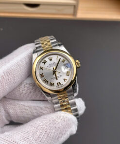 Đồng hồ nữ Rolex Lady-Datejust 279163-0024 máy cơ tự động Thuỵ Sỹ 28mm (9)