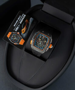 Đồng Hồ Richard Mille Chế Tác RM65-01 McLaren W1 Split-Seconds Chronograph Màu Đen 44mm (15)