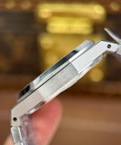 Đồng hồ Audemars Piguet Rep 1 1 Royal Oak 15410 Frosted mặt trắng dây kim loại xưởng APS 41mm (2)