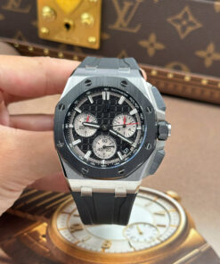 Đồng hồ Audemars Piguet Rep 11 Royal Oak Offshore Chronograph 26420 mặt đen xưởng APS 43mm (2)