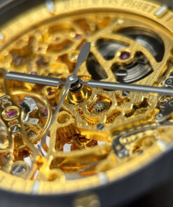 Đồng hồ Audemars Piguet Royal Oak 15416 mặt lộ cơ vỏ gốm đen chế tác xưởng THB 41mm (2)