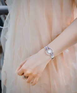 Đồng hồ Chopard Happy Butterfly nữ rose gold đính đá Like Auth 27mm