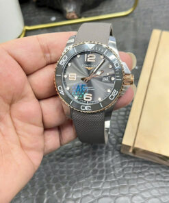 Đồng hồ Longines nam dây cao su HydroConquest Replica cao cấp nhất xưởng AF 43mm (7)