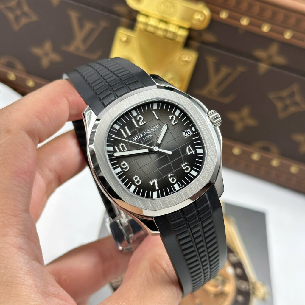 Đồng hồ Patek Philippe Aquanaut 5167 Rep cao cấp mặt xám nhà máy BBF tinh chỉnh 40mm (2)