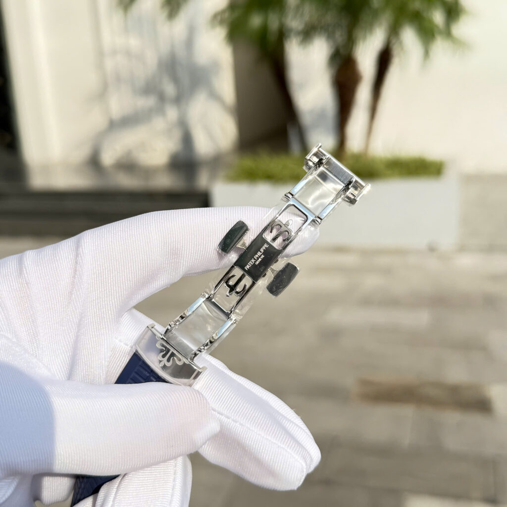 Đồng hồ Patek Philippe Aquanaut 5168 Replica 11 mặt xanh blue nhà máy BBF tinh chỉnh 42,2mm (2)