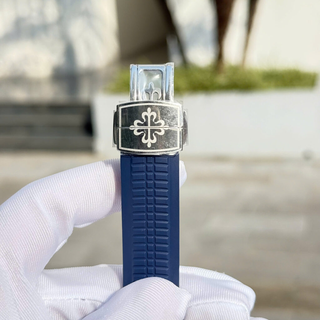 Đồng hồ Patek Philippe Aquanaut 5168 Replica 11 mặt xanh blue nhà máy BBF tinh chỉnh 42,2mm (2)