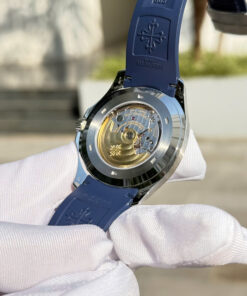 Đồng hồ Patek Philippe Aquanaut 5168 Replica 11 mặt xanh blue nhà máy BBF tinh chỉnh 42,2mm (2)
