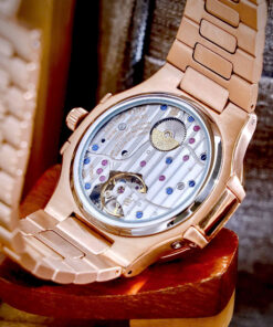 Đồng hồ Patek Philippe Fake cao cấp Nautilus 5712 mặt số chocolate máy cơ nhật 40mm