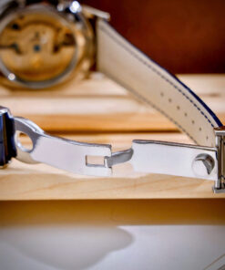 Đồng hồ Patek Philippe Genève nam xanh blue lộ cơ Tourbillon fake cao cấp 42mm