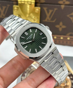 Đồng hồ Patek Philippe Nautilus 5711 Replica 11 mặt xanh lá cây nhà máy BBF tinh chỉnh 40mm (2)
