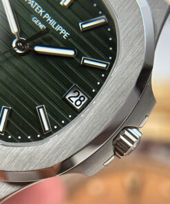 Đồng hồ Patek Philippe Nautilus 5711 Replica 11 mặt xanh lá cây nhà máy BBF tinh chỉnh 40mm (2)
