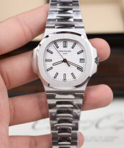 Đồng hồ Patek Philippe Nautilus 5711 chế tác mặt trắng nhà máy BBF tinh chỉnh 40mm (1)