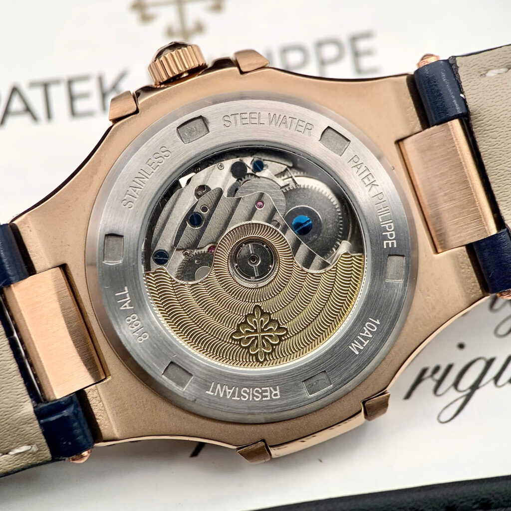 Đồng hồ Patek philipe Nautilus 5726 đính đá baguette máy cơ nhật giá rẻ 40mm