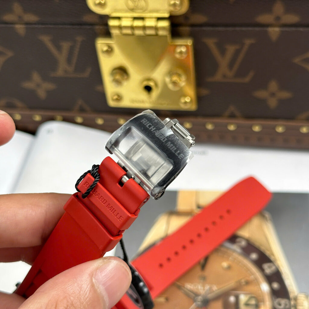 Đồng hồ Richard Mille RM35-01 Rafael Nadal Replica 11 vỏ carbon máy Thụy Sỹ nhà máy ZF 49,9x43mm (2)