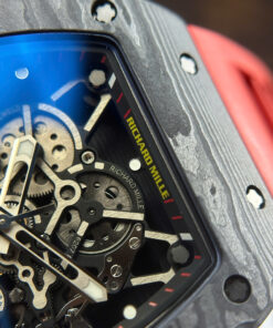 Đồng hồ Richard Mille RM35-01 Rafael Nadal Replica 11 vỏ carbon máy Thụy Sỹ nhà máy ZF 49,9x43mm (2)