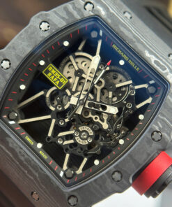 Đồng hồ Richard Mille Rep 11 RM35-01 Rafael Nadal vỏ carbon dây cao su đen xưởng ZF 49,9x43mm (2)