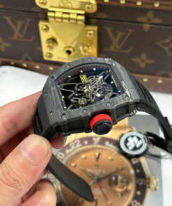 Đồng hồ Richard Mille Rep 11 RM35-01 Rafael Nadal vỏ carbon dây cao su đen xưởng ZF 49,9x43mm (2)