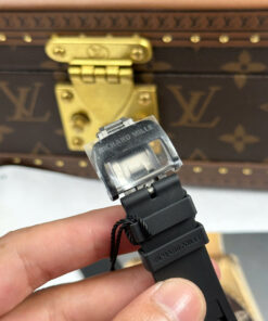 Đồng hồ Richard Mille Rep 11 RM35-01 Rafael Nadal vỏ carbon dây cao su đen xưởng ZF 49,9x43mm (2)