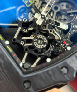 Đồng hồ Richard Mille Rep 11 RM35-01 Rafael Nadal vỏ carbon dây cao su đen xưởng ZF 49,9x43mm (2)