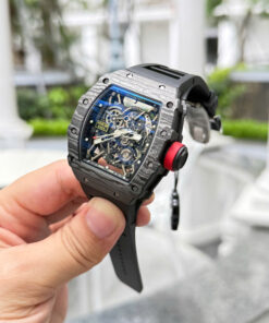 Đồng hồ Richard Mille Replica 11 RM35-02 Rafael Nadal dây cao su màu đen xưởng ZF 44mm (12)