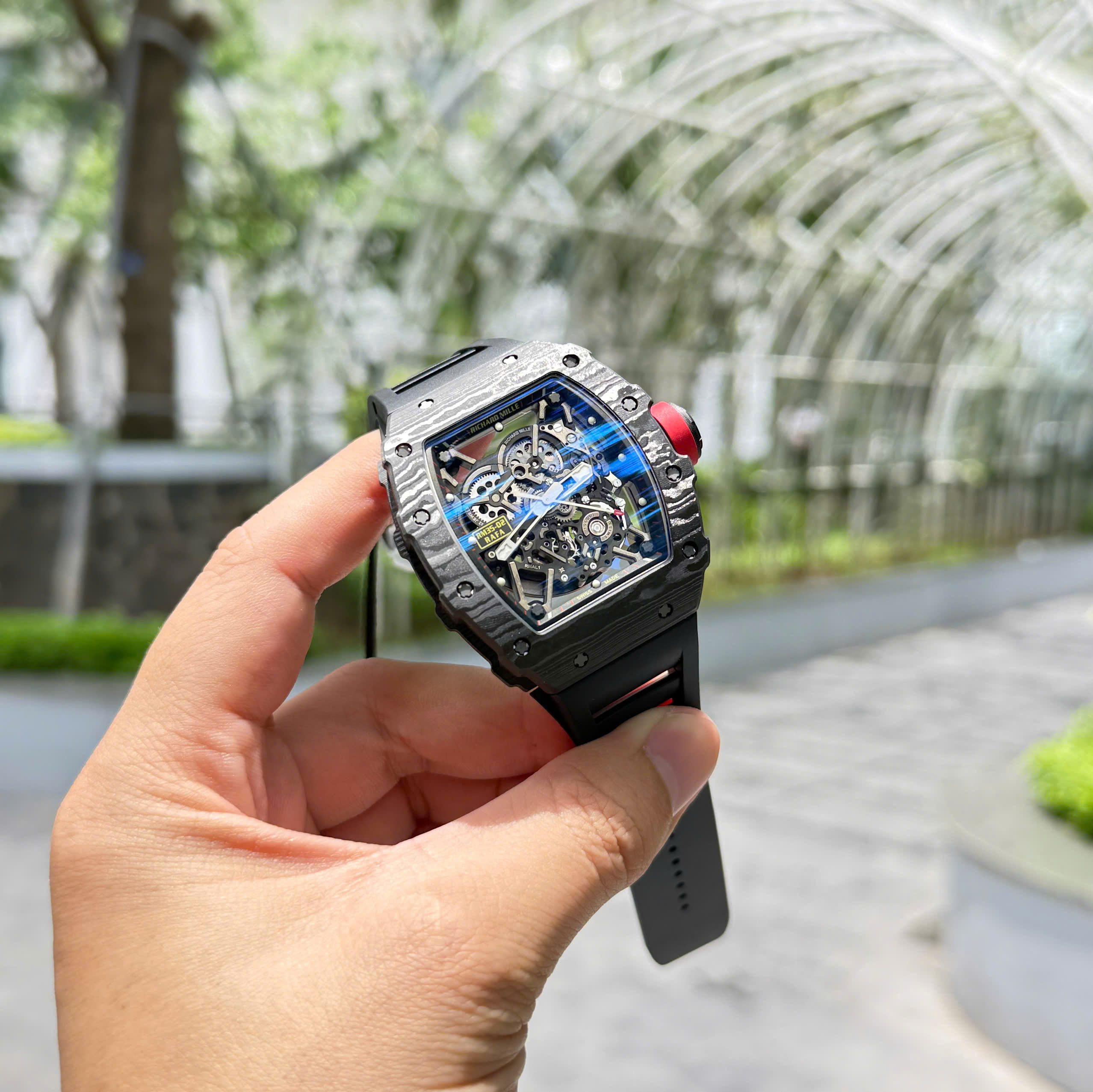 Đồng hồ Richard Mille Replica 11 RM35-02 Rafael Nadal dây cao su màu đen xưởng ZF 44mm (15) Đồng hồ Richard Mille Replica 11 RM35-02 Rafael Nadal dây cao su màu đen xưởng ZF 44mm (12)