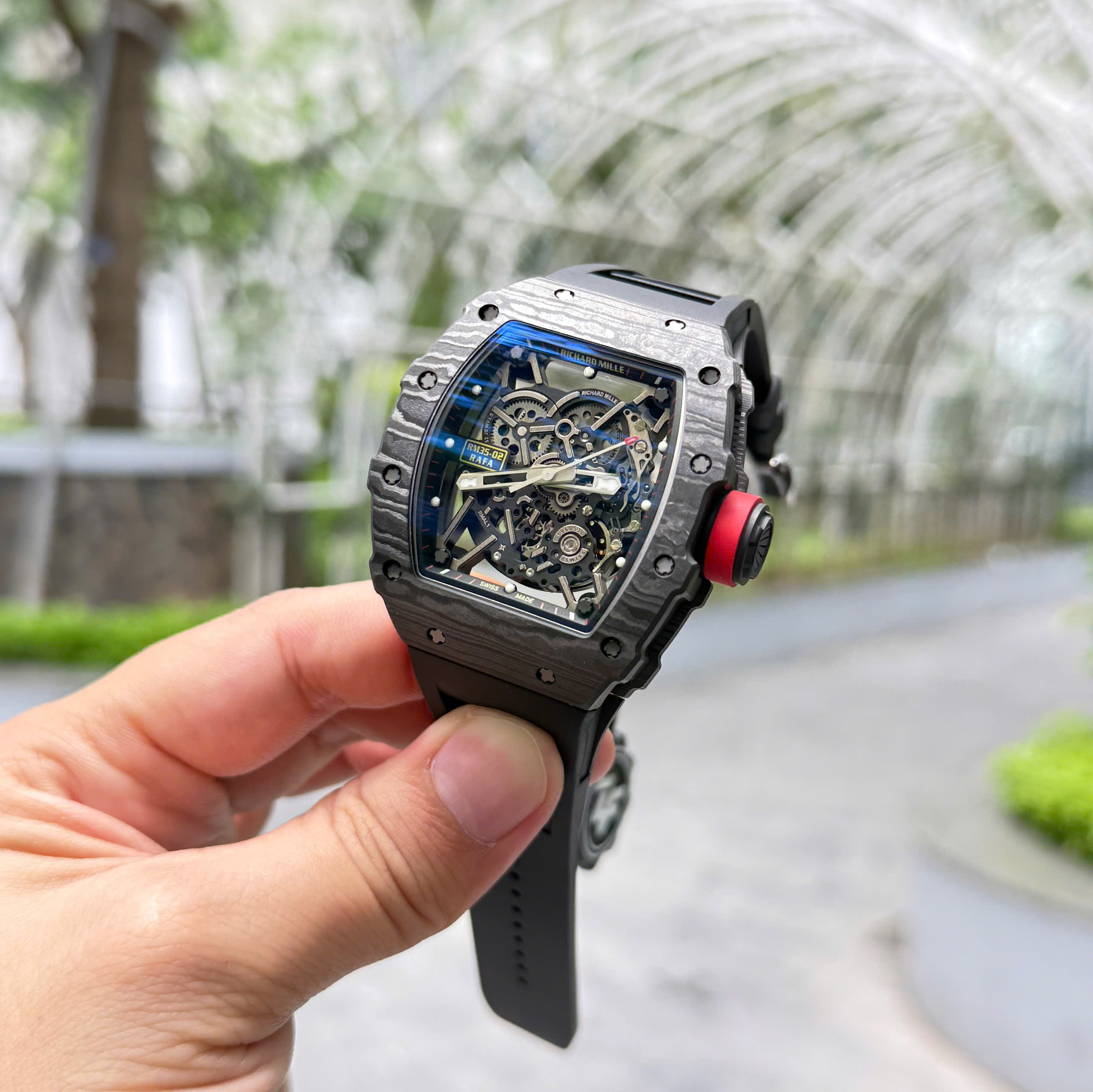 Đồng hồ Richard Mille Replica 11 RM35-02 Rafael Nadal dây cao su màu đen xưởng ZF 44mm (20) Đồng hồ Richard Mille Replica 11 RM35-02 Rafael Nadal dây cao su màu đen xưởng ZF 44mm (12)