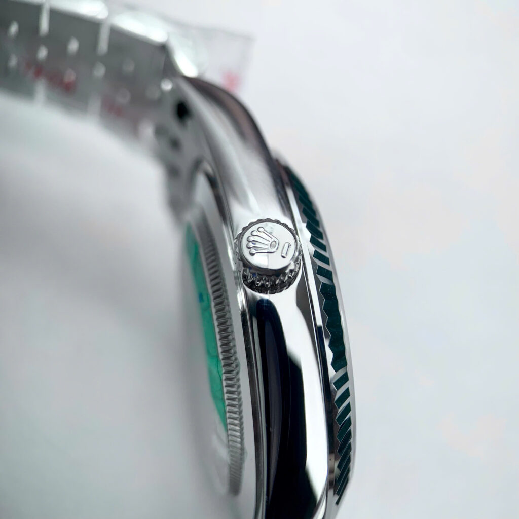 Đồng hồ Rolex Datejust nam ZF mặt xanh blue nếp gấp fake cao cấp 41mm