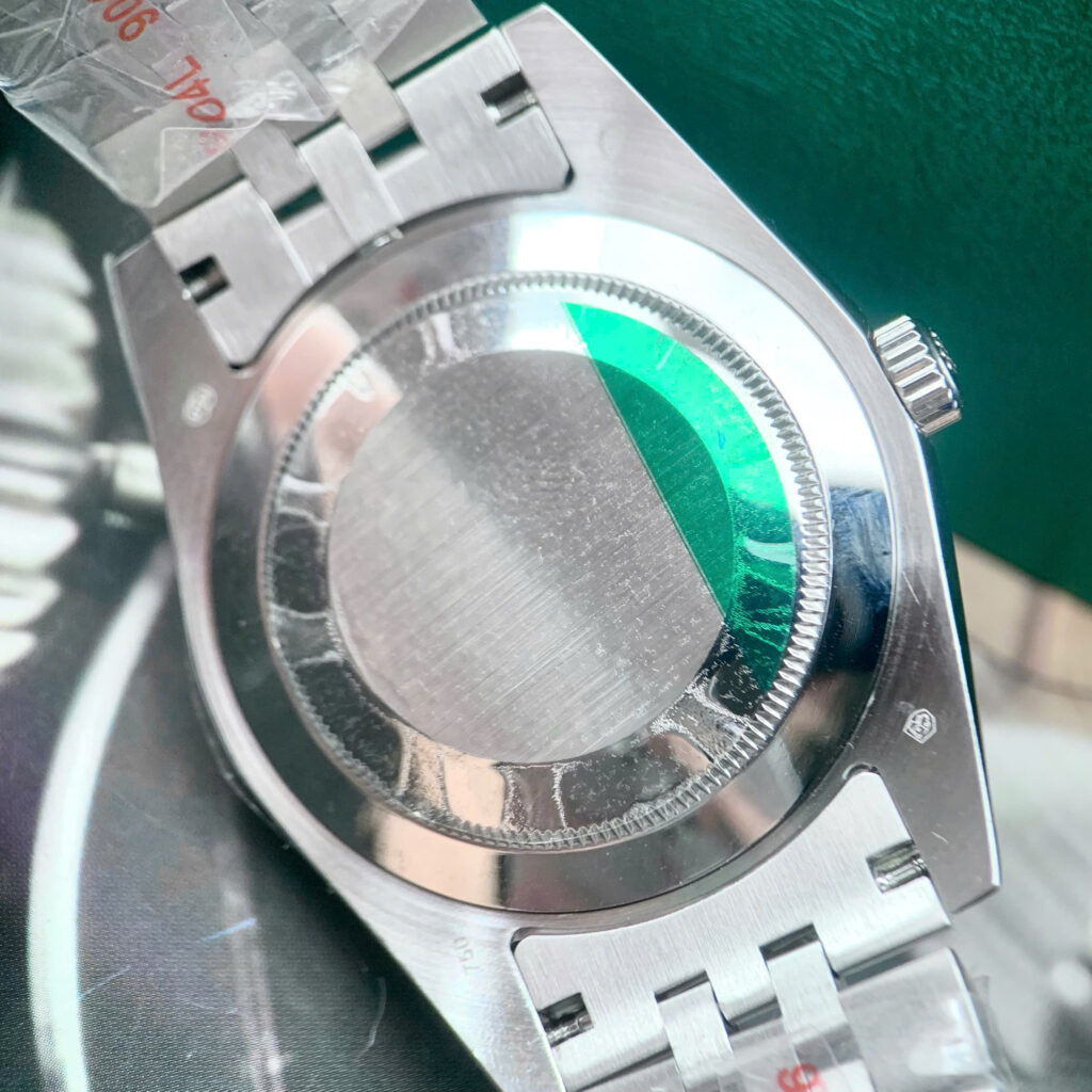 Đồng hồ Rolex Datejust nam ZF mặt xanh blue nếp gấp fake cao cấp 41mm