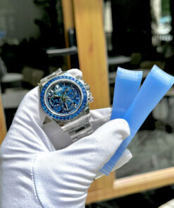 Đồng hồ Rolex Replica 11 Daytona Arolla Challenge đính đá bộ máy cơ tự động 40mm (2)