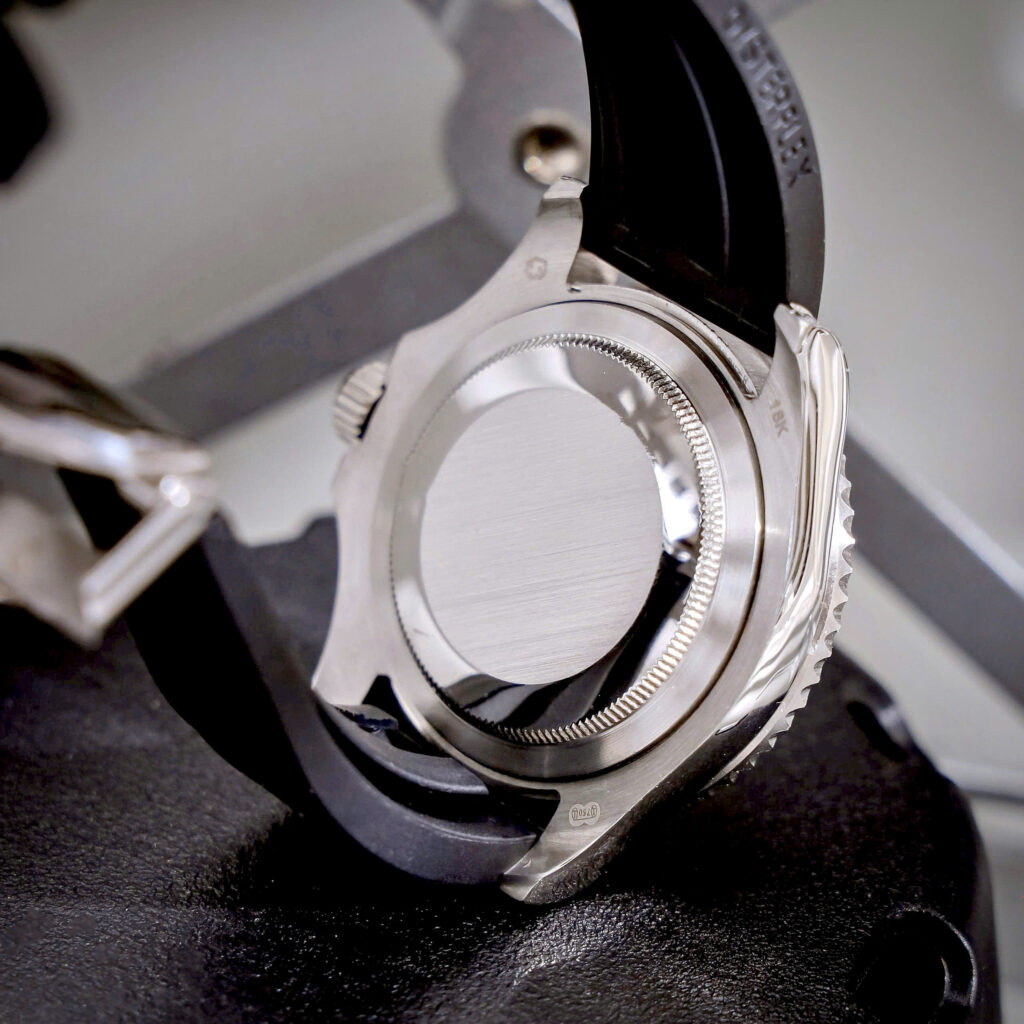 Đồng hồ Rolex nam Submariner đính full đá máy cơ nhật giá rẻ fake cao cấp 40mm