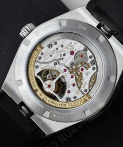 Đồng hồ Vacheron Constantin 6000V Replica 11 màu xanh blue dây da 42,5mm (2)